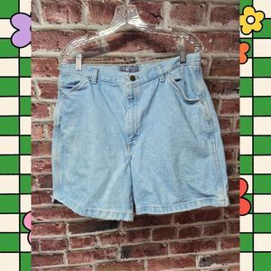 Wrangler Jean Shorts M | Blue Denim Vintage Western Y2K High Waist Summer